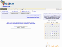Tablet Screenshot of fr.blogafrica.allafrica.com