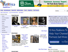 Tablet Screenshot of myafrica.allafrica.com