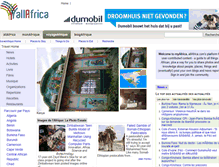 Tablet Screenshot of fr.travel.allafrica.com